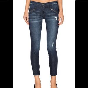 Current/Elliott Silverlake zip jeans